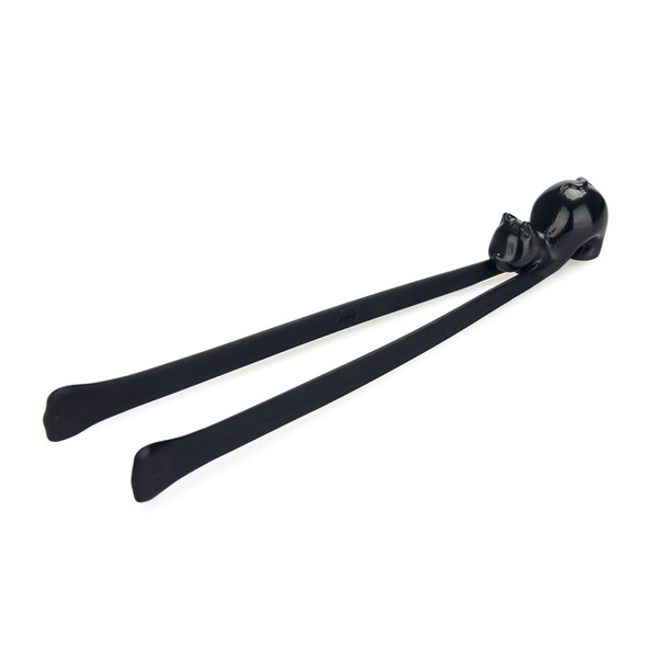 Balvi - Meow Balvi Toaster tongs Meow Black colour Magnets included Anti-burn clamp PP plastic