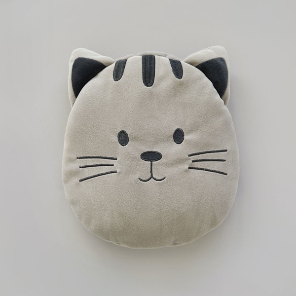 Balvi Seed heat bag Kitty Grey colour Soothes muscle aches and injuries Polyester