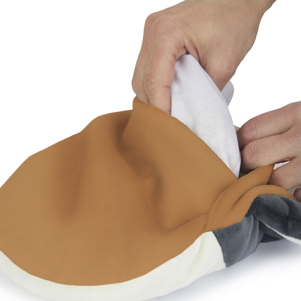 alvi Sac thermique Kitty Calico Couleur Blanc et marron Apaise les douleurs musculaires et les bless