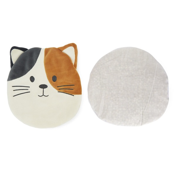 alvi Sac thermique Kitty Calico Couleur Blanc et marron Apaise les douleurs musculaires et les bless