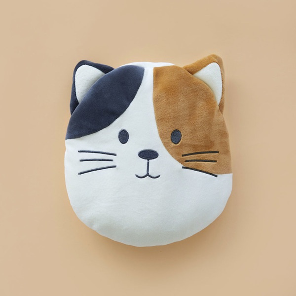 alvi Sac thermique Kitty Calico Couleur Blanc et marron Apaise les douleurs musculaires et les bless