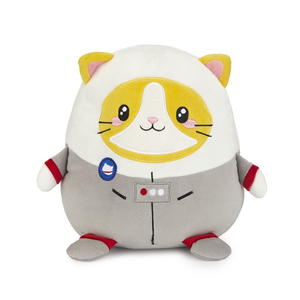 Balvi Cojín Astrocat Color Gris y Blanco Un cojín de gato astronauta Poliéster