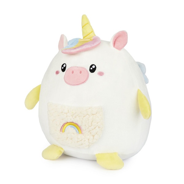 Balvi Kissen Unicorn Farbe Weiß oder Mehrfarbig Kissen in Form eines Einhorns Aus Polyester