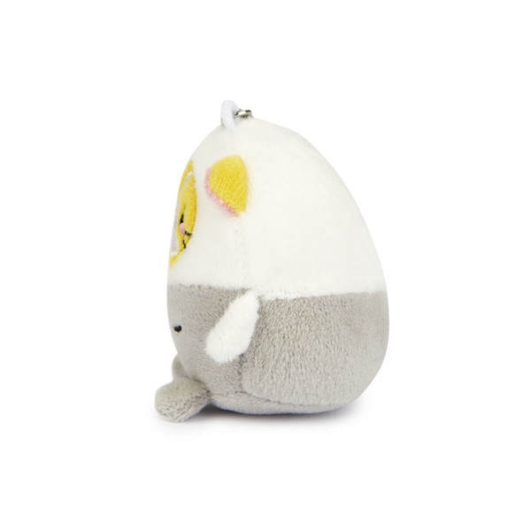Balvi Porte-clé Astrocat Couleur Gris blanc Un porte-clé chat astronaute Métal/toile