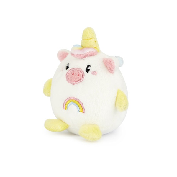 Balvi Llavero Unicorn Color Blanco Llavero con forma de unicornio Metal/tela