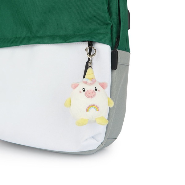 Balvi Llavero Unicorn Color Blanco Llavero con forma de unicornio Metal/tela