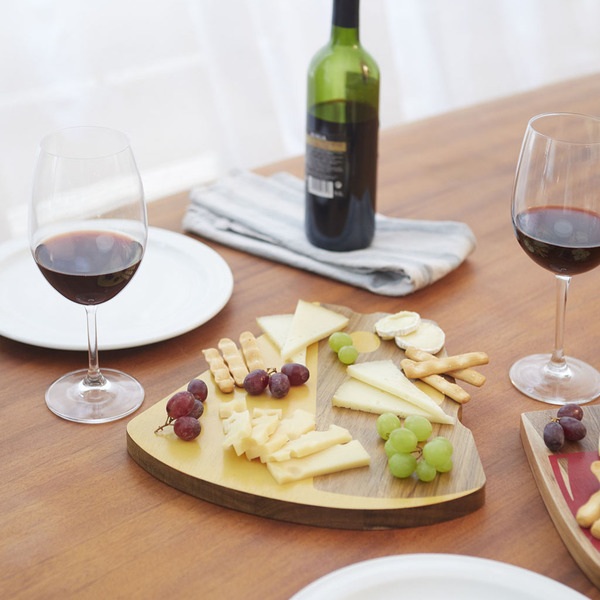 Balvi Cheese board Maasdam Brown Yellow colour Cheese wedge design Wood 1,8x28x30 cm