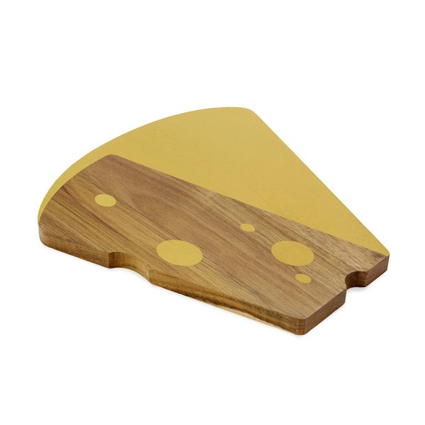 Balvi Cheese board Maasdam Brown Yellow colour Cheese wedge design Wood 1,8x28x30 cm