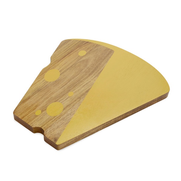 Balvi Cheese board Maasdam Brown Yellow colour Cheese wedge design Wood 1,8x28x30 cm