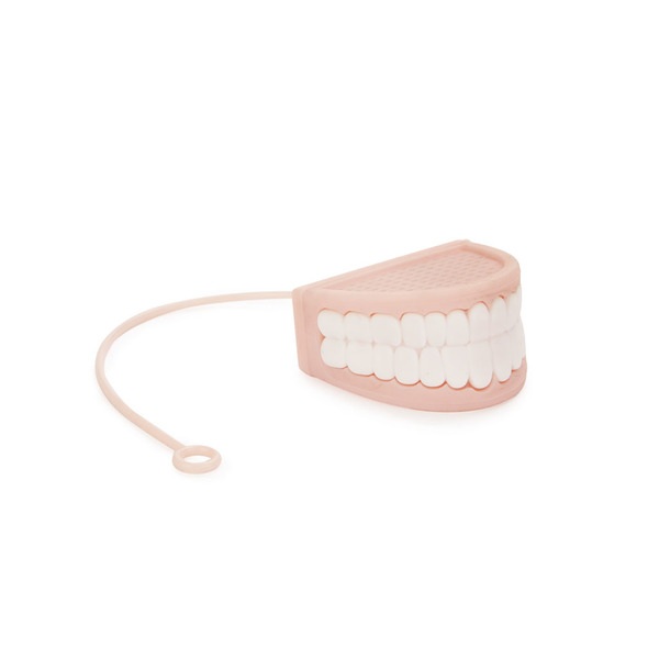 Balvi Infusor té TEAth Color Rosa Simula una prótesis dental Silicona