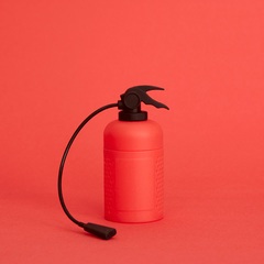 Balvi Tea infuser ExtTEAnguisher Red colour Simulates a fire hydrant Silicone