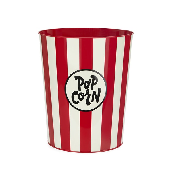 Balvi Cestino carta Popcorn Colore Rosso e Beige I fogli di carta sembrano popcorn Metallo