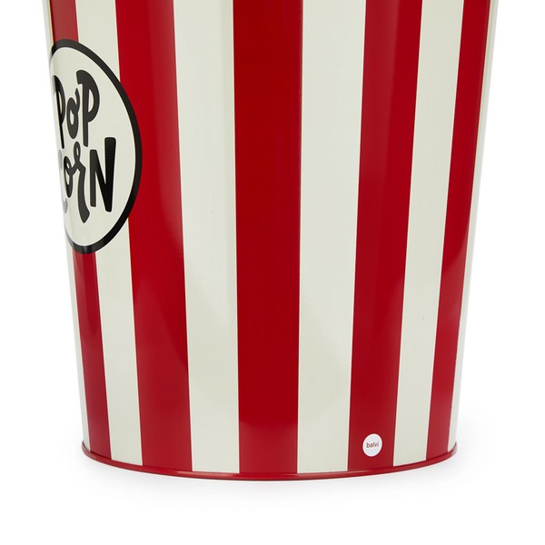 Balvi Cestino carta Popcorn Colore Rosso e Beige I fogli di carta sembrano popcorn Metallo