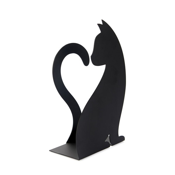 Balvi Porte-serviettes Feline Couleur Noir Convient pour différentes tailles et formes Métal