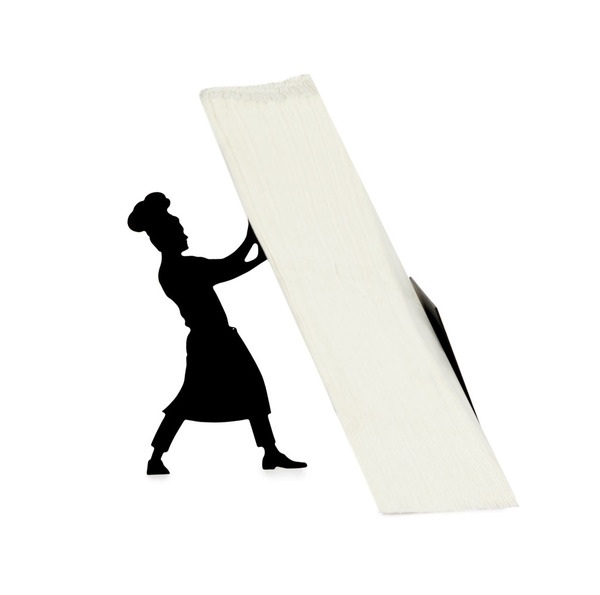 Balvi Napkin holder Too Many Napkins Black colour Suitable for various sizes and shapes Metal