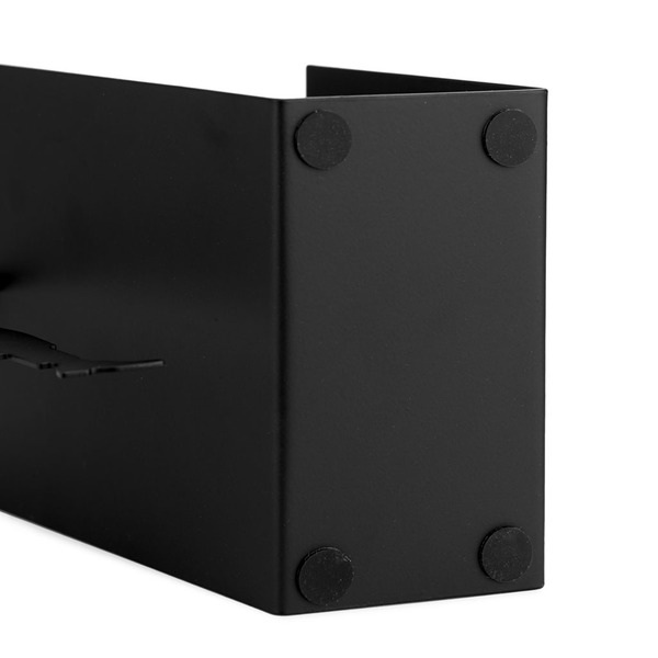 Balvi Napkin holder Too Many Napkins Black colour Suitable for various sizes and shapes Metal