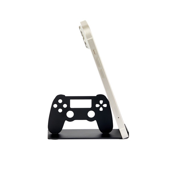 Balvi Smartphone-Halter Joypad Farbe Schwarz Freisprecheinrichtung für Mobiltelefone Aus Metall