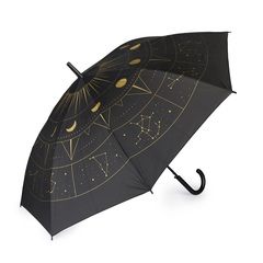 Balvi Parapluie Astral Couleur Or noir Le ciel constellé dans votre parapluie Nylon