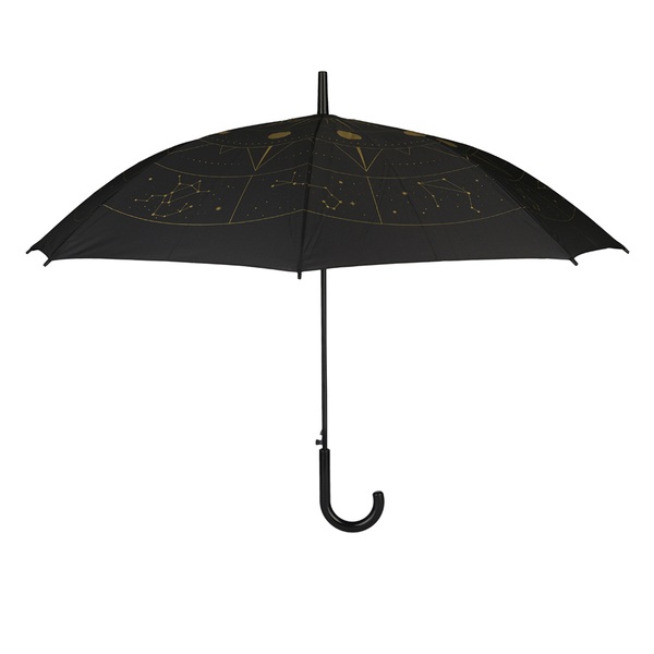 Balvi Paraguas Astral Color Negro, Dorado El cielo constelado en tu paraguas Nylon
