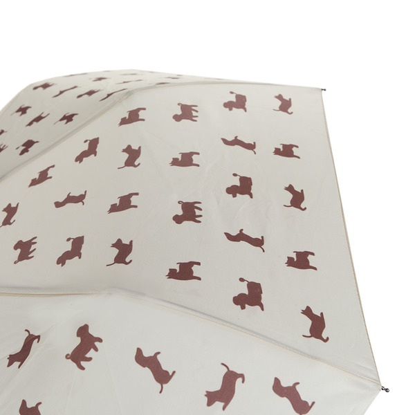 Balvi Parapluie Puppymbrella Couleur Beige Comprend une housse en néoprène en forme de chien Nylon