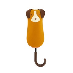 Balvi Parapluie Puppymbrella Couleur Brun Comprend une housse en néoprène en forme de chien Nylon