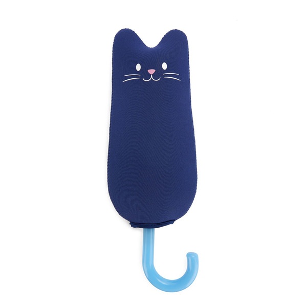 Balvi Umbrella Meowmbrella Blue colour Includes cat-shaped neoprene sleeve Nylon