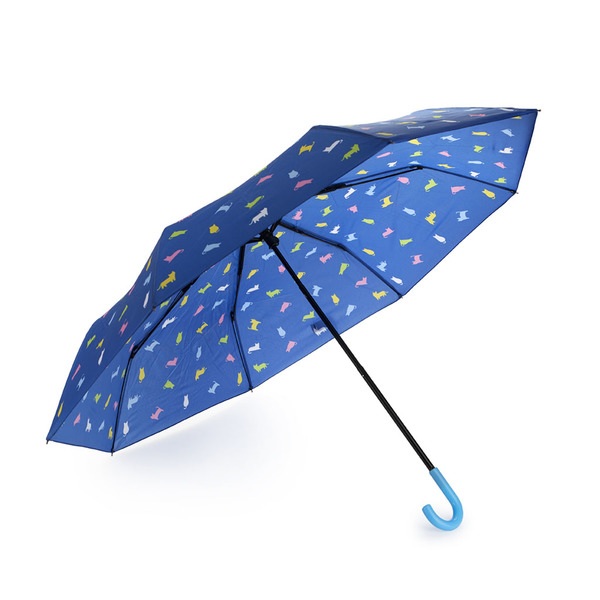 Balvi Umbrella Meowmbrella Blue colour Includes cat-shaped neoprene sleeve Nylon