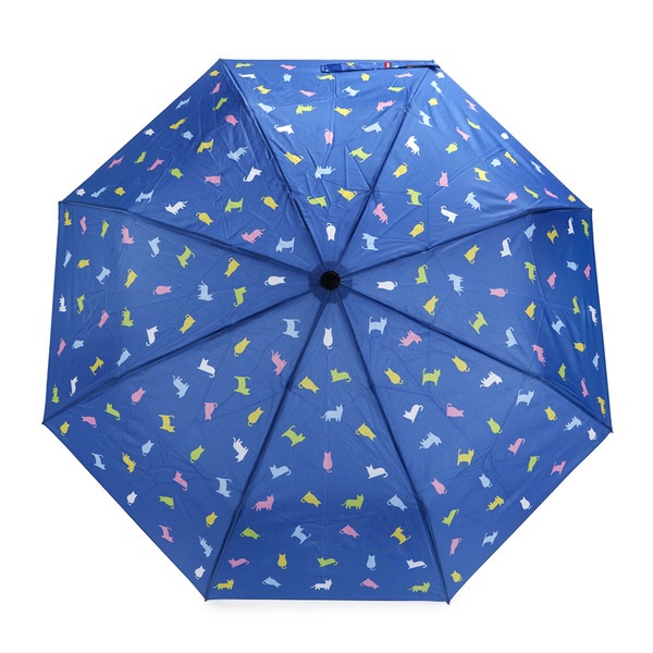 Balvi Umbrella Meowmbrella Blue colour Includes cat-shaped neoprene sleeve Nylon