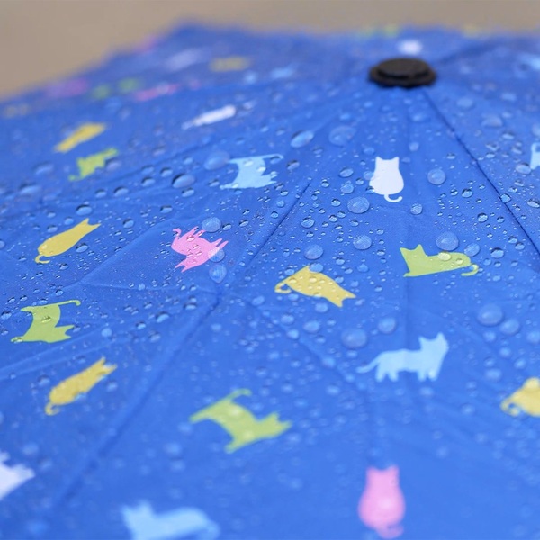 Balvi Umbrella Meowmbrella Blue colour Includes cat-shaped neoprene sleeve Nylon