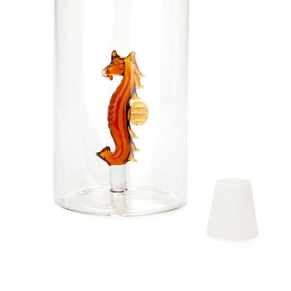 Balvi - Seahorse Glasflasche für Wasser