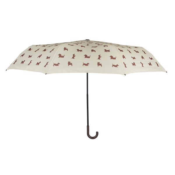 Balvi Parapluie Puppymbrella Couleur Beige Comprend une housse en néoprène en forme de chien Nylon