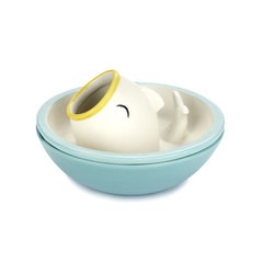Balvi Cuenco aperitivo Hungry Fish Dos piezas, doble función Cerámica 16cm