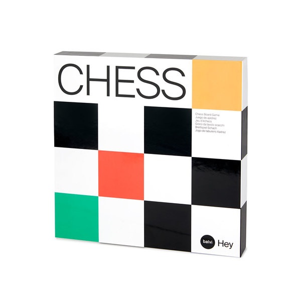 Balvi - Hey Chess Balvi Brettspiel Schach Hey Chess Designprodukt Holz