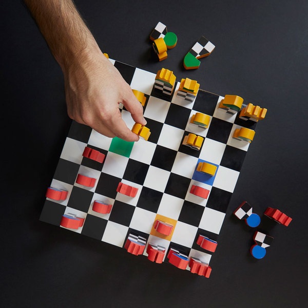 Balvi - Hey Chess Balvi Brettspiel Schach Hey Chess Designprodukt Holz