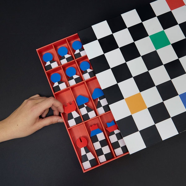 Balvi - Hey Chess Balvi Brettspiel Schach Hey Chess Designprodukt Holz