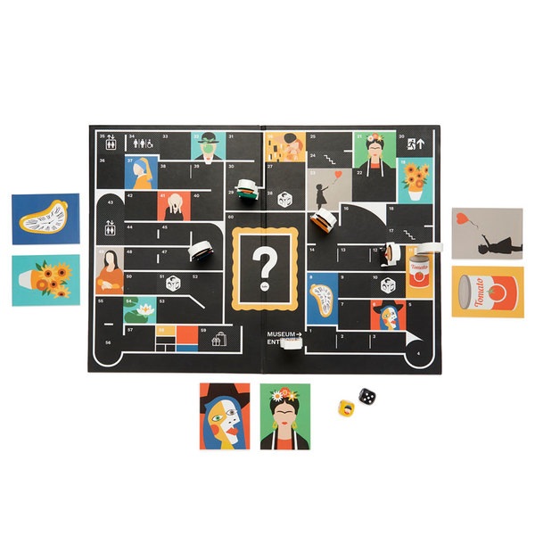 Balvi Juego de mesa Art Museum Expón tu arte en la galería principal Madera/cartón
