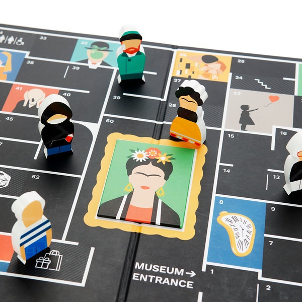 Balvi Juego de mesa Art Museum Expón tu arte en la galería principal Madera/cartón