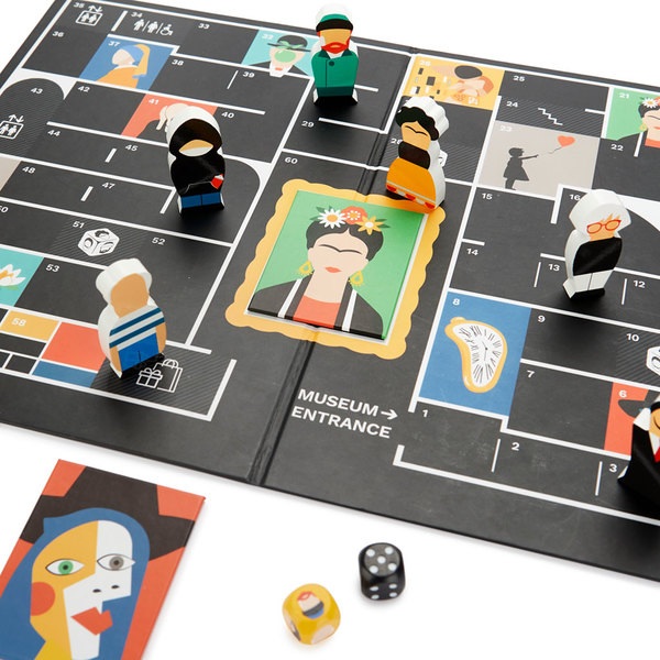 Balvi Juego de mesa Art Museum Expón tu arte en la galería principal Madera/cartón