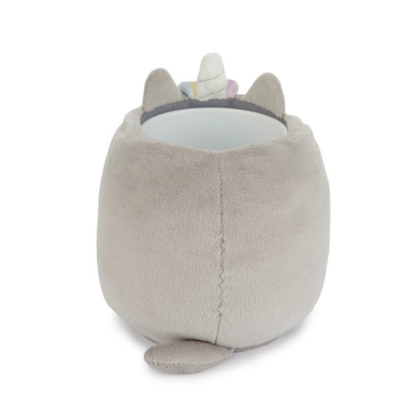 alvi Stiftehalter Fluffy Kawaii Starry Farbe Grau Flauschig weiche Einhorn-Katze Kunststoff/Polyeste