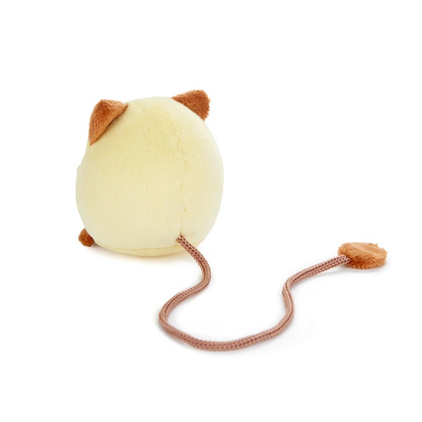 alvi Segnalibro Fluffy Kawaii Minty Colore giallo Gatto amante dei gelati Morbido e spugnoso Poliest