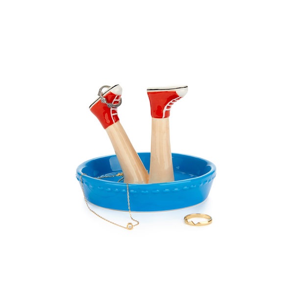 Balvi Porta anillos Happy Legs Urban Zapatos según el estado de ánimo Cerámica