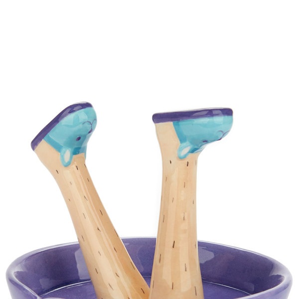 Balvi Porta anillos Happy Legs Weekend Zapatos según el estado de ánimo Cerámica