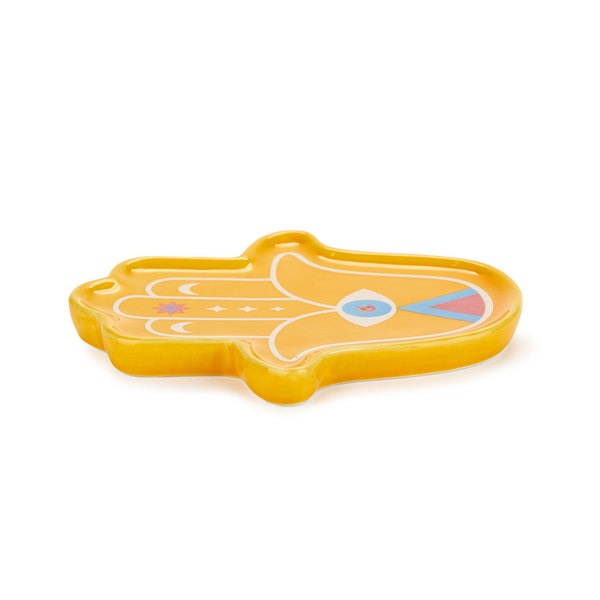 Balvi Portaincenso Lucky Hand Colore giallo La mano della fortuna Ceramica