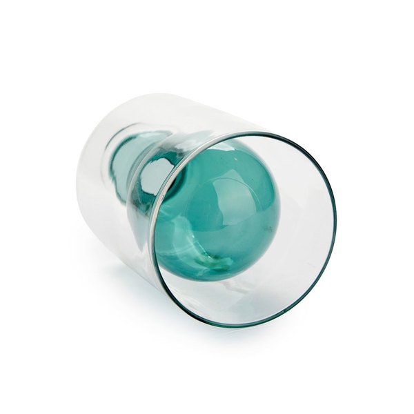 Balvi Seed Grower Avocado Vase Green color Glass