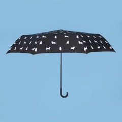 Balvi Umbrella Meowmbrella Black colour A design with cats everywhere Nylon