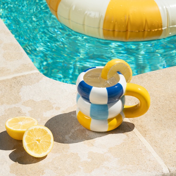 Balvi Mug Floats Con forma de flotadores apilados Cerámica 300 ml