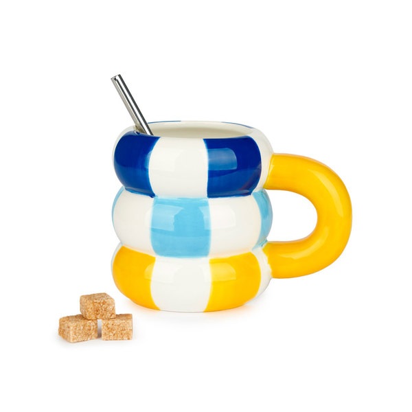 Balvi Mug Floats Con forma de flotadores apilados Cerámica 300 ml