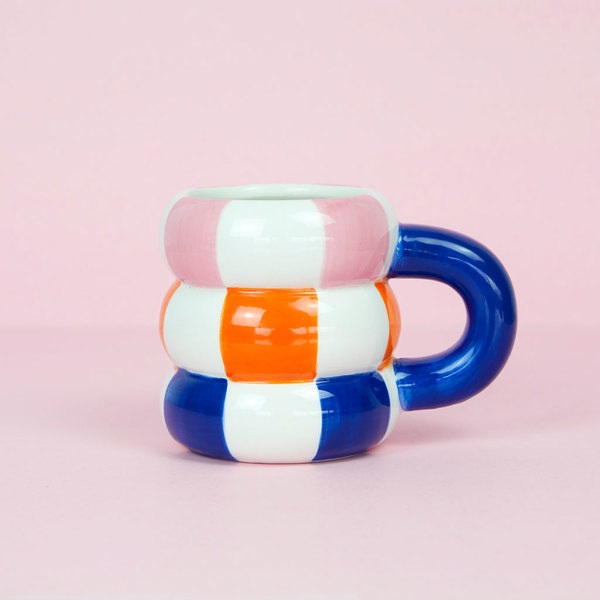 Balvi Mug Floats Shaped like stacked floats Ceramic 300 ml