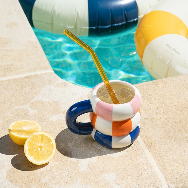 Balvi Mug Floats Shaped like stacked floats Ceramic 300 ml