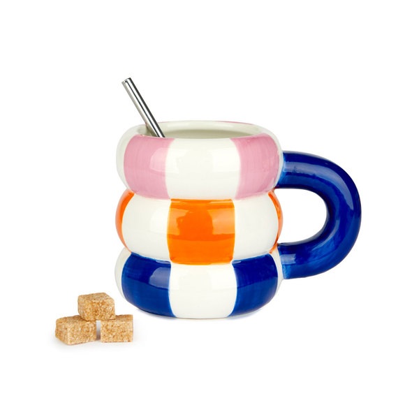 Balvi Mug Floats Shaped like stacked floats Ceramic 300 ml
